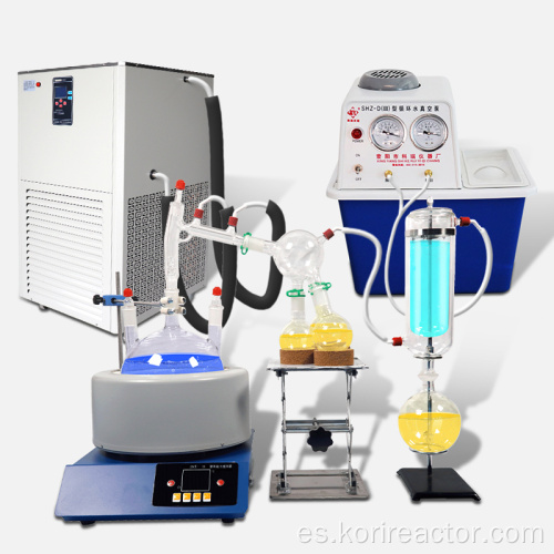 RE-5003 Vacío de laboratorio CBD destilación Rotovap 50l